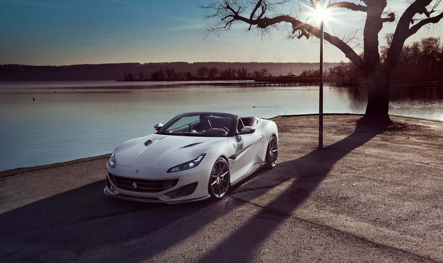 Ferrari Portofino | Novitec Carbon Front Spoiler Lip - Image 4