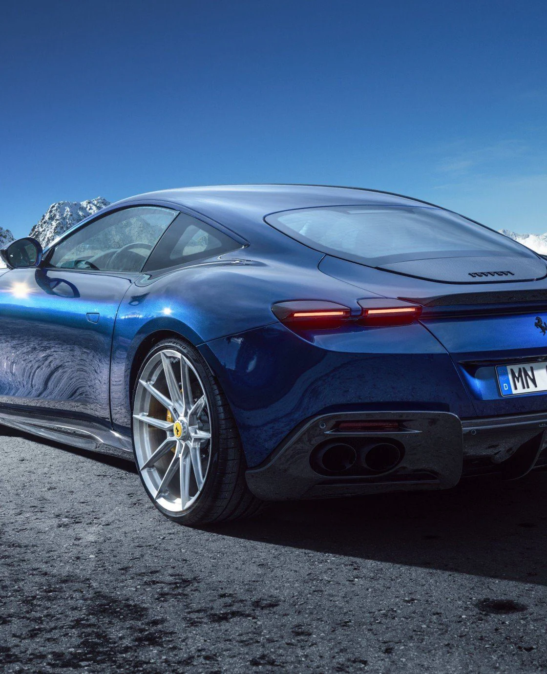 Ferrari Roma | Novitec Carbon Center Diffuser Fin - Image 4