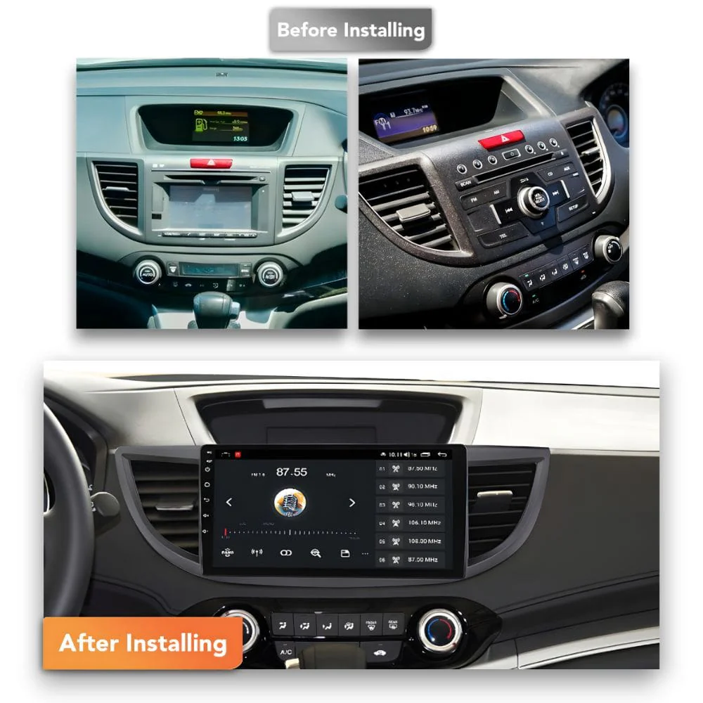 Honda CR-V (2012 - 2017) Multimedia 10" Touchscreen Display + Built-In Wireless Carplay & Android Auto - Image 6