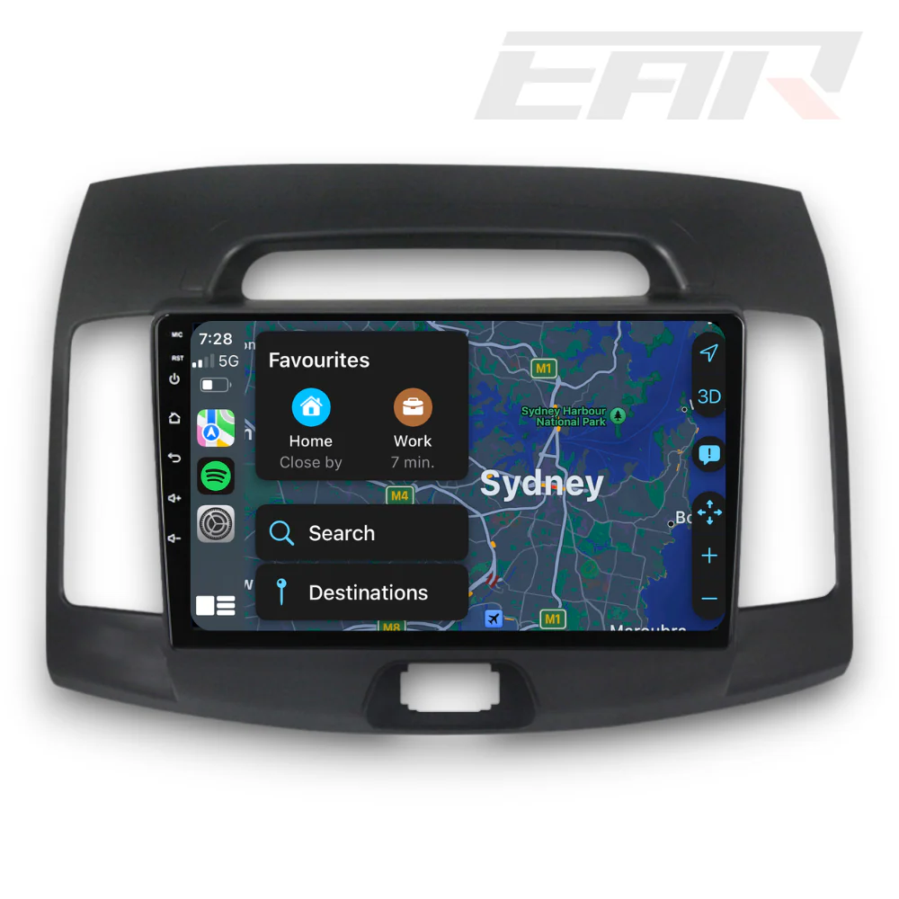 Hyundai Elantra/Avante (2006 - 2011) Multimedia 9" Touchscreen Display + Built-In Wireless Carplay & Android Auto - Image 5