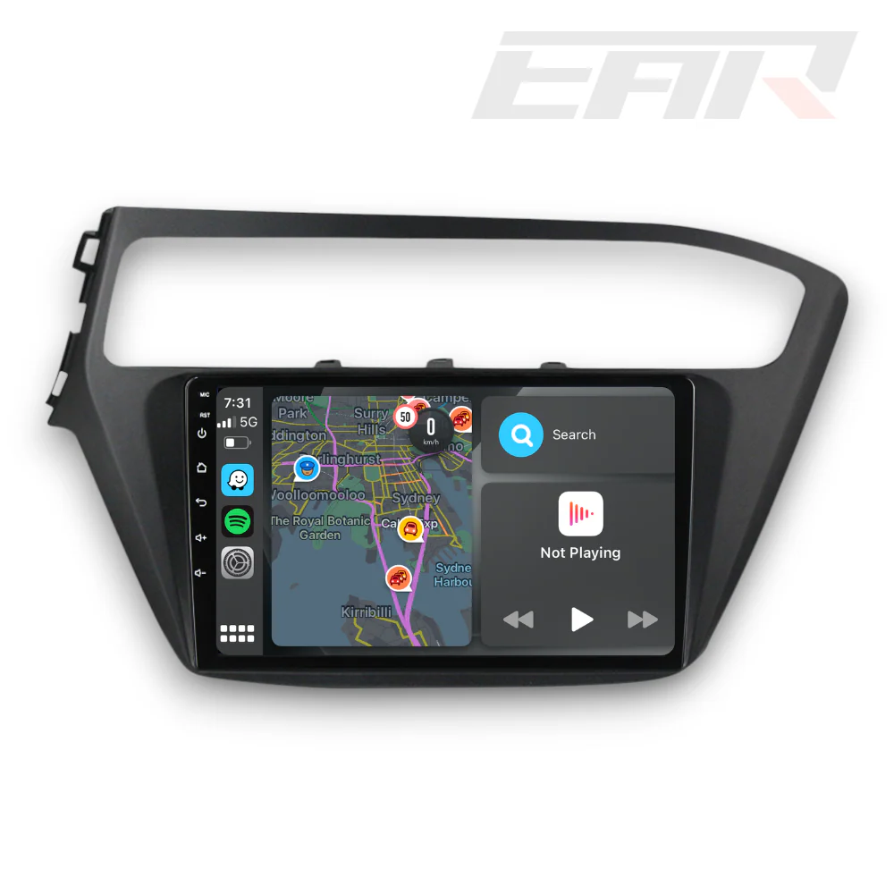 Hyundai i20 (2017 - 2018) Multimedia 9" Touchscreen Display + Built-In Wireless Carplay & Android Auto - Image 4