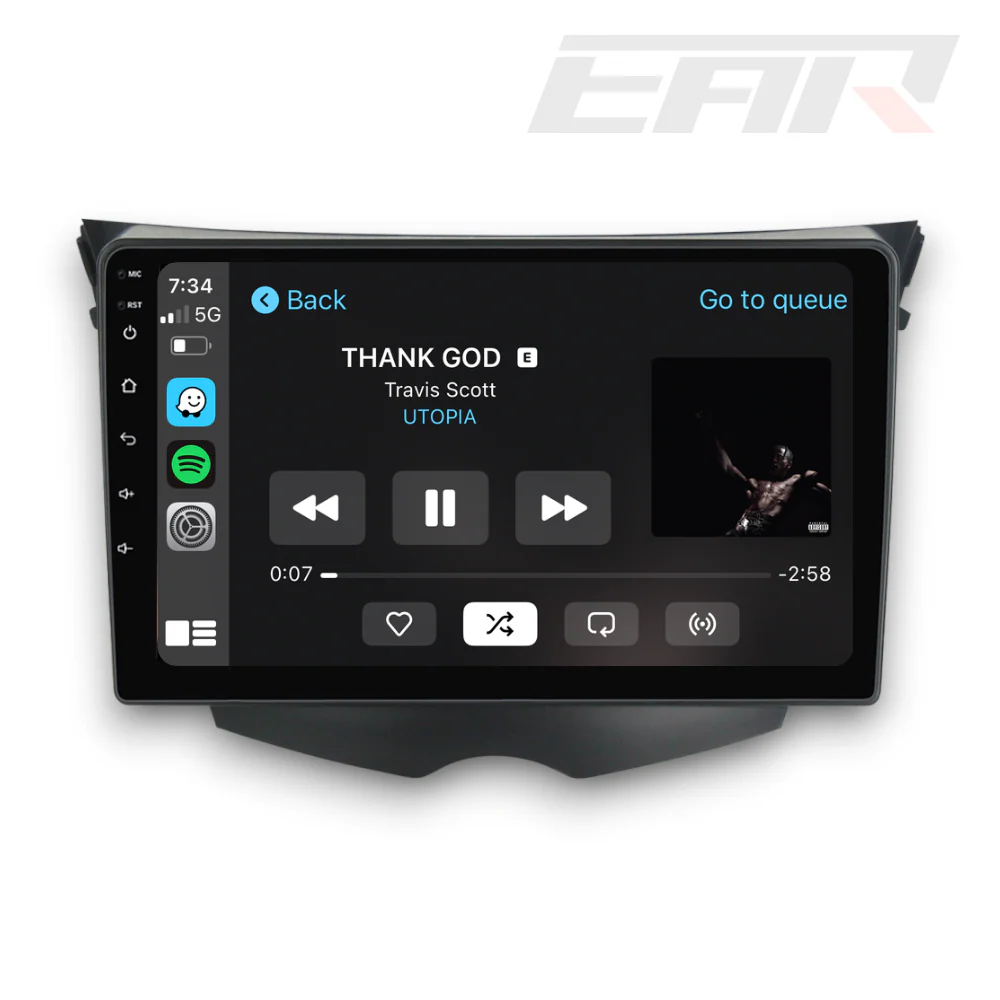 Hyundai Veloster (2011 - 2018) Multimedia 9" Touchscreen Display + Built-In Wireless Carplay & Android Auto - Image 3