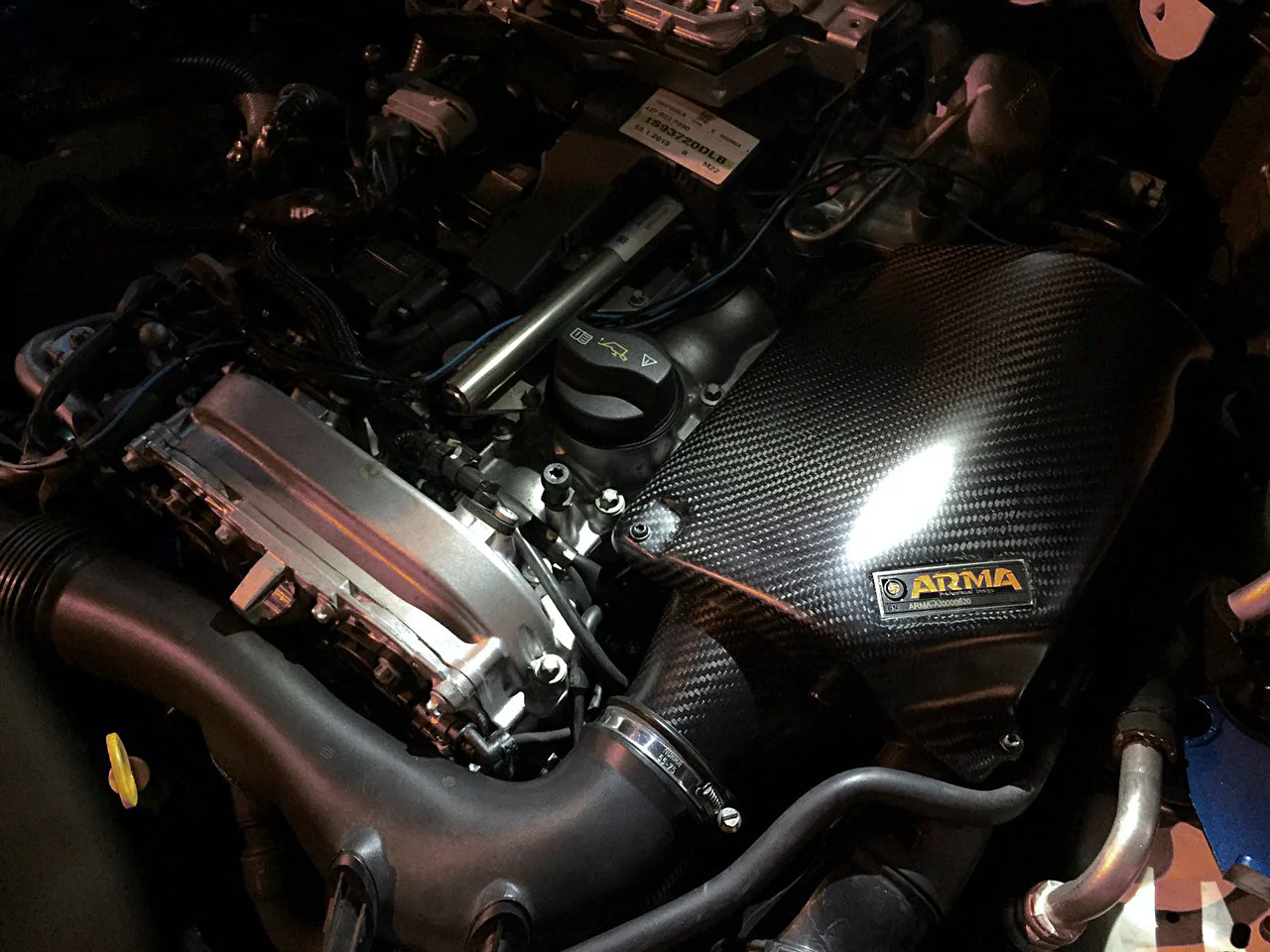 ARMASPEED Infiniti Q50 2.0T | Carbon Fiber Cold Air Intake - Image 3