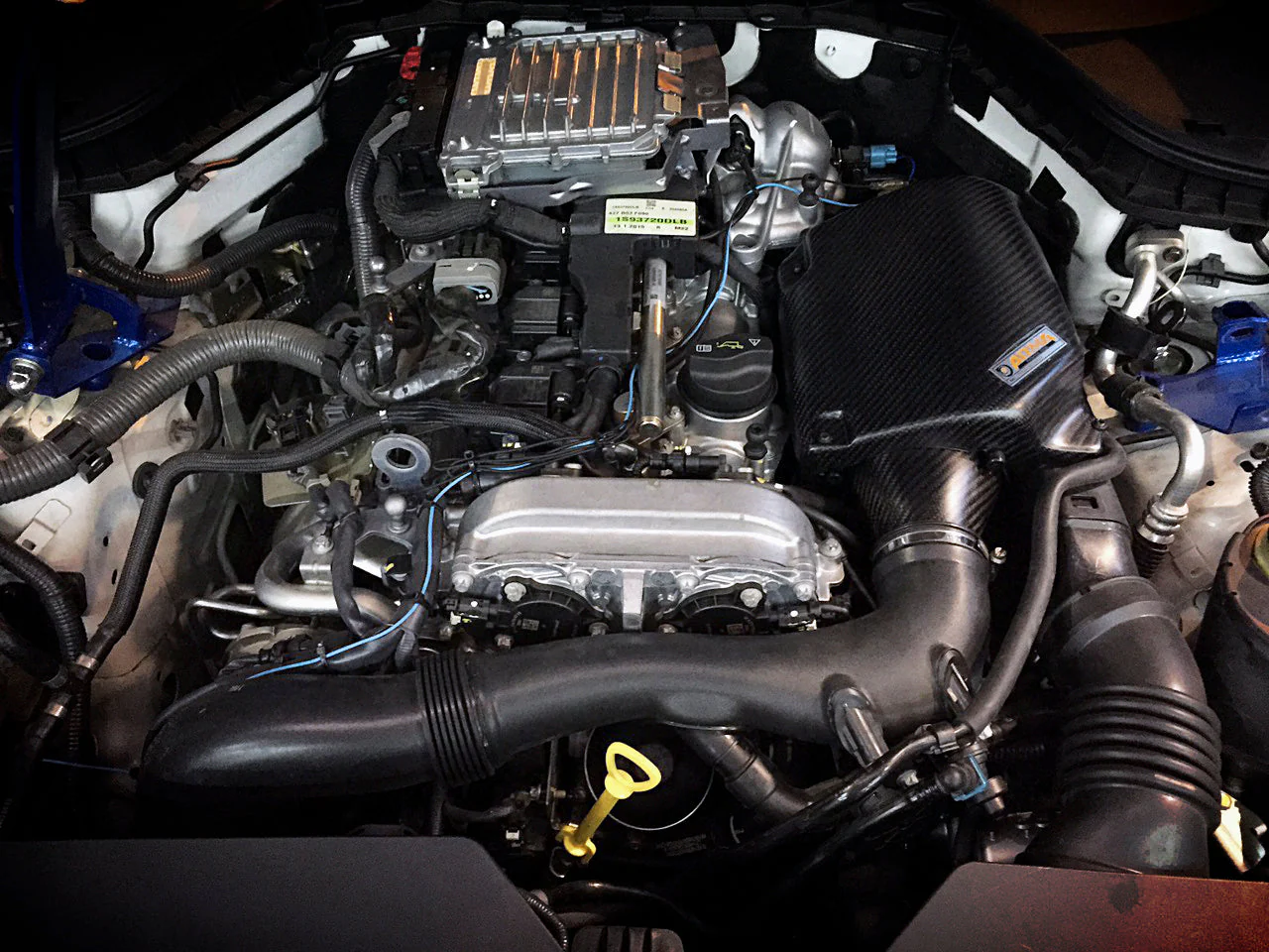 ARMASPEED Infiniti Q50 2.0T | Carbon Fiber Cold Air Intake - Image 4