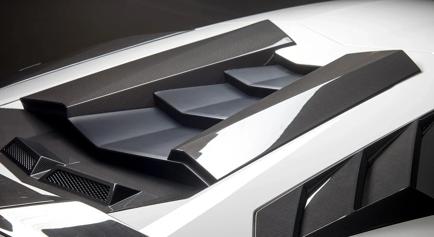 Lamborghini Aventador S | Novitec Carbon Roof Air-Scoops - Image 3