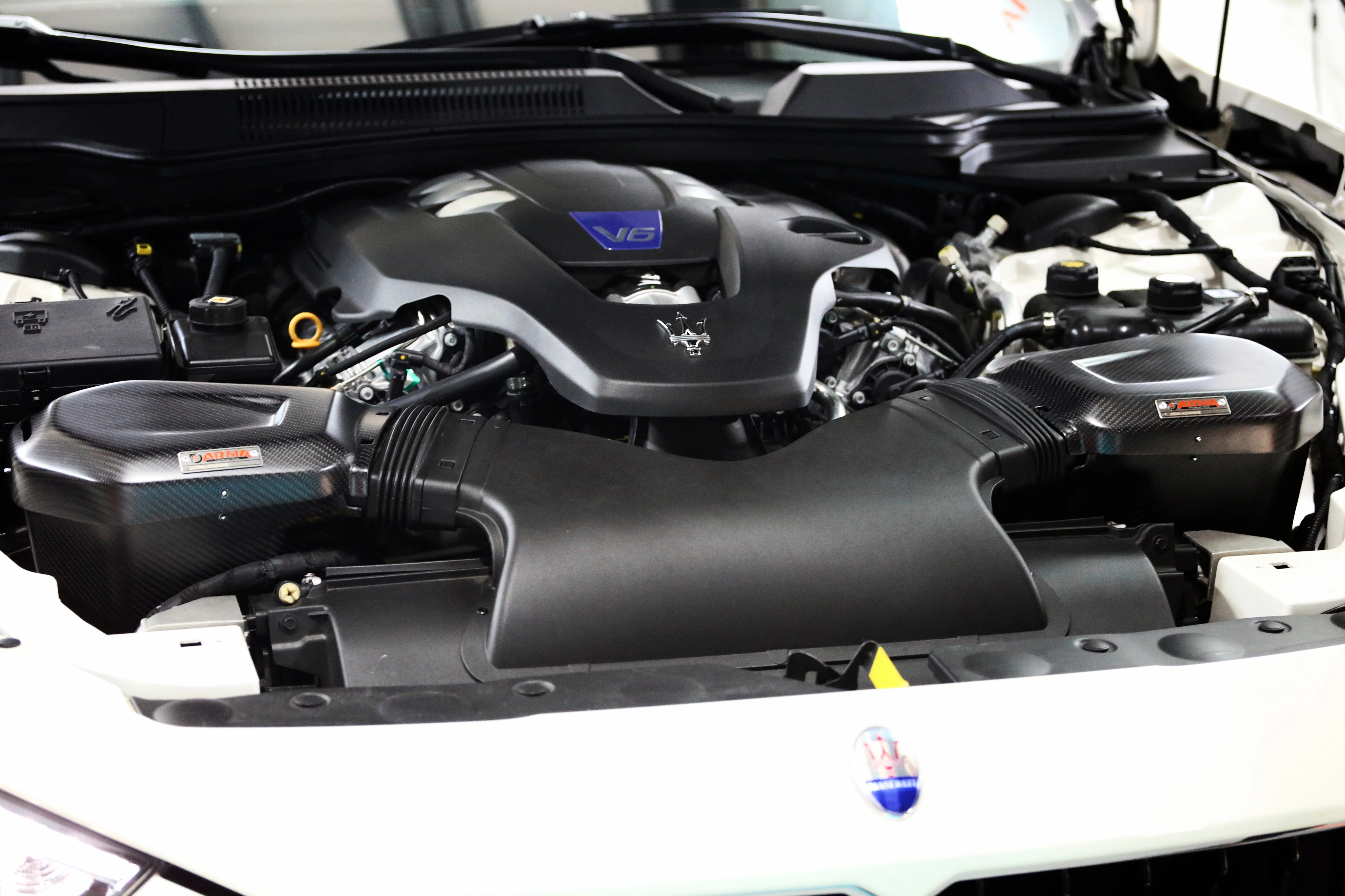 ARMASPEED MASERATI Ghibli / Quattroporte | Carbon Fiber Cold Air Intake - Image 4