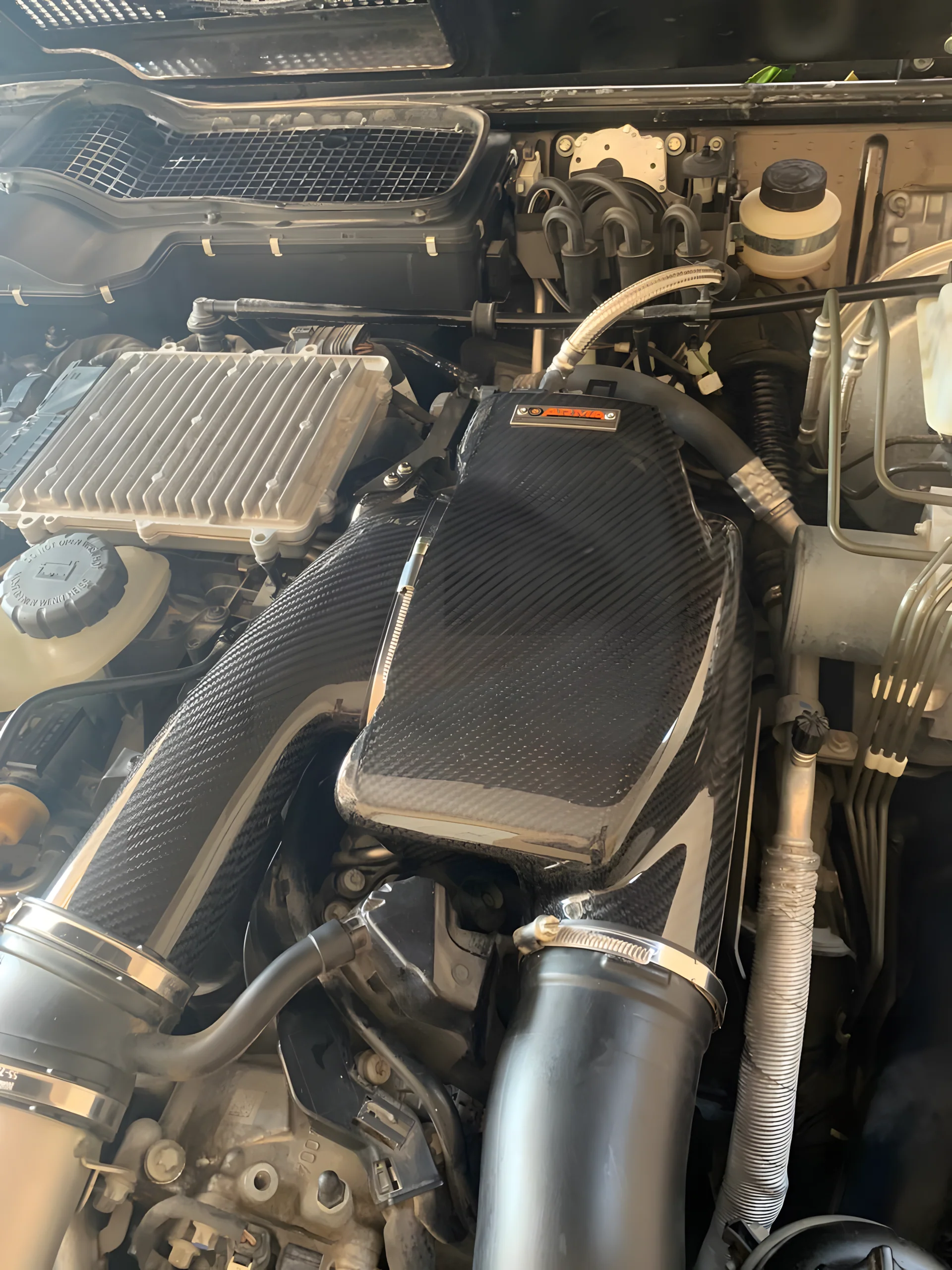 ARMASPEED Mercedes-Benz G Class G63 AMG | Carbon Fiber Cold Air Intake - Image 3