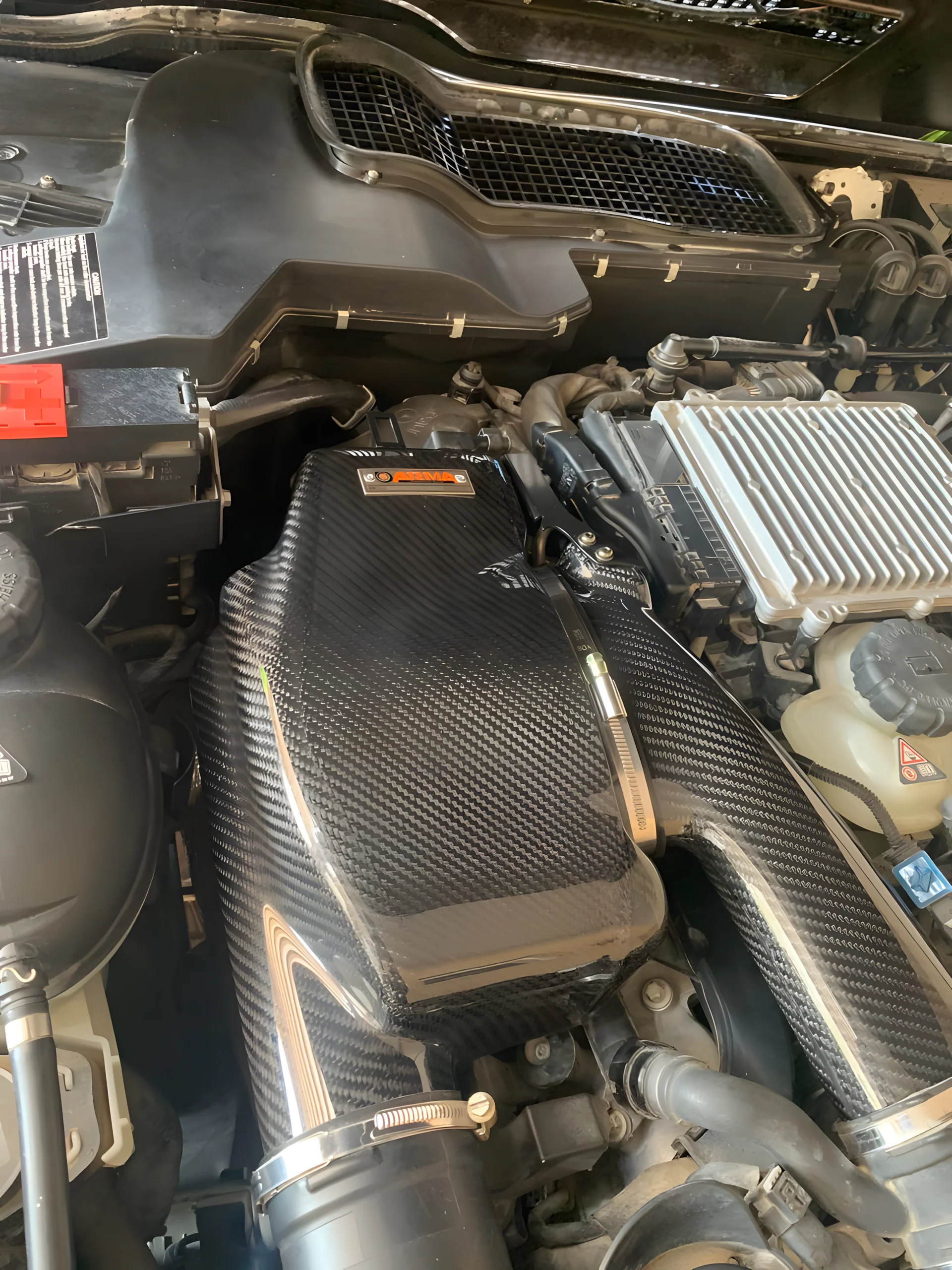 ARMASPEED Mercedes-Benz G Class G63 AMG | Carbon Fiber Cold Air Intake - Image 4