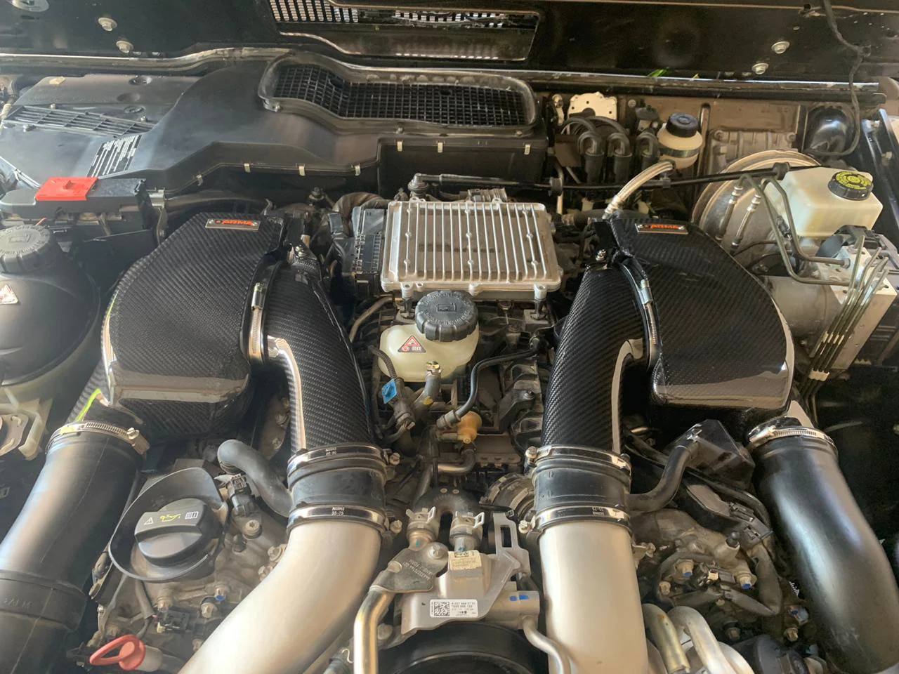 ARMASPEED Mercedes-Benz G Class G63 AMG | Carbon Fiber Cold Air Intake - Image 5
