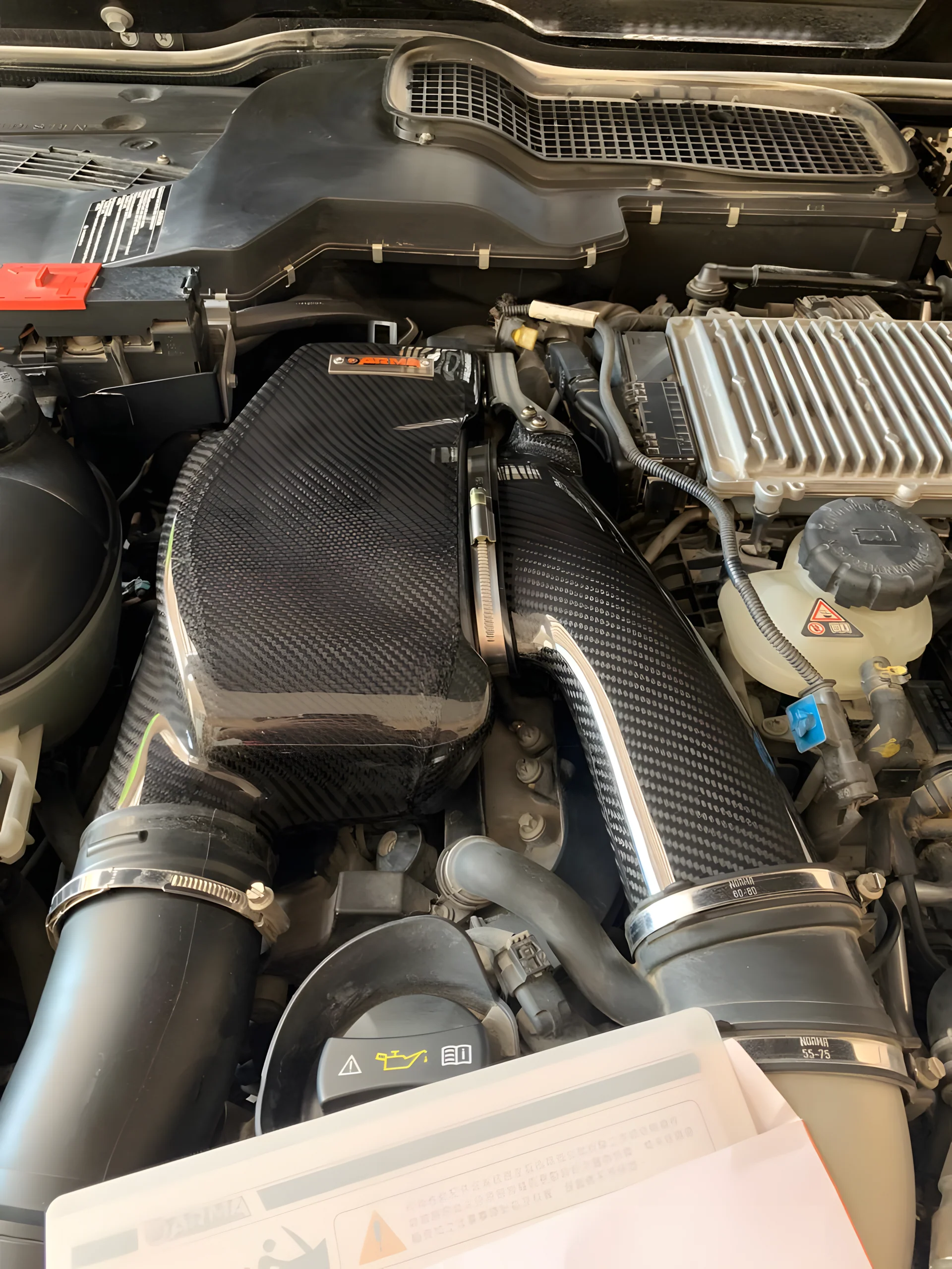 ARMASPEED Mercedes-Benz G Class G63 AMG | Carbon Fiber Cold Air Intake - Image 6