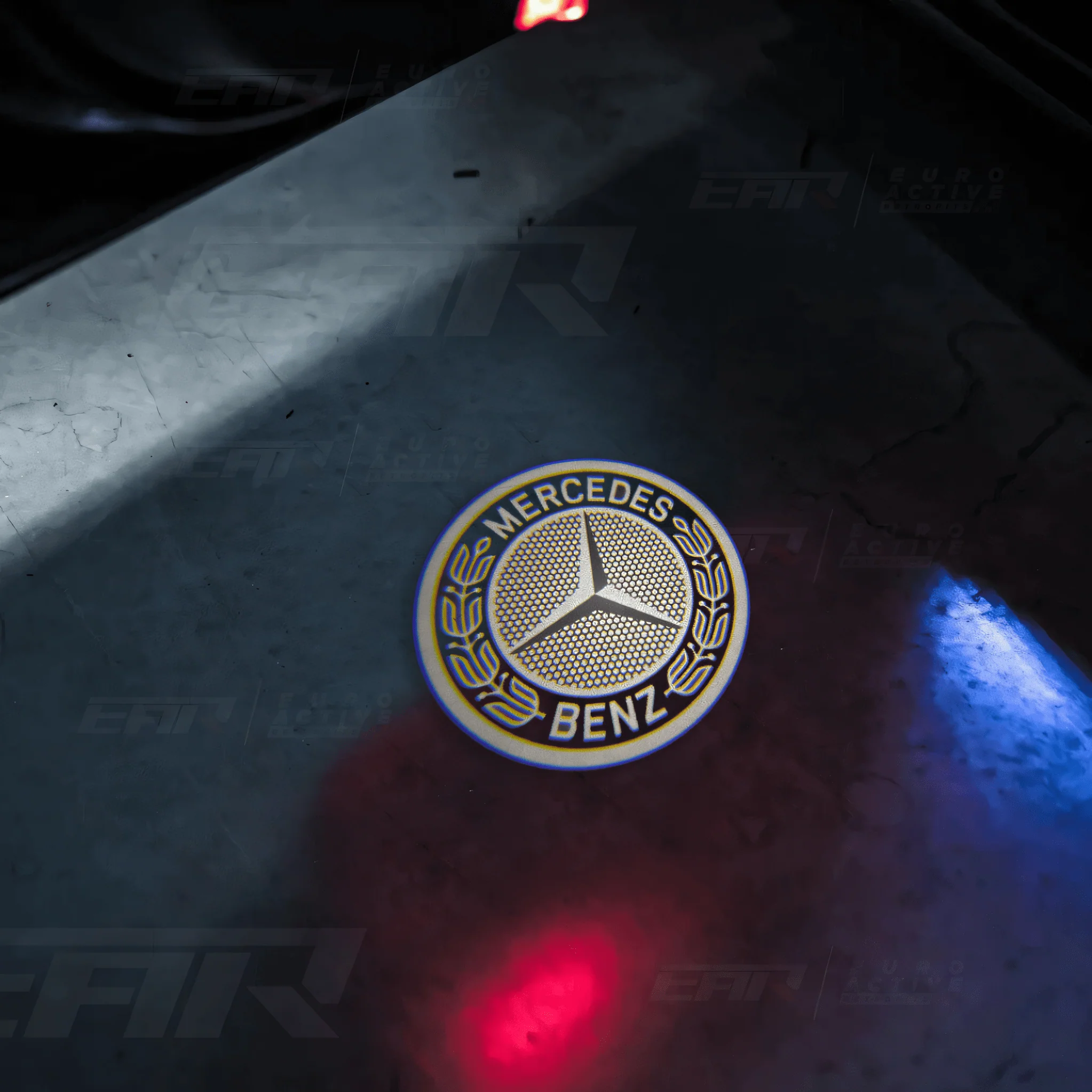 Mercedes Benz LED Car Door Welcome Logo Shadow Lights - Image 5