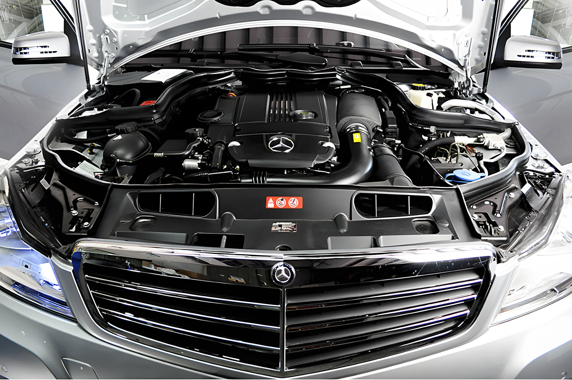 ARMASPEED Mercedes-Benz C Class / E Class | C180 / C200 / C250 / E200 / E250 | W204 / W212 (M271) | Carbon Fiber Cold Air Intake - Image 4