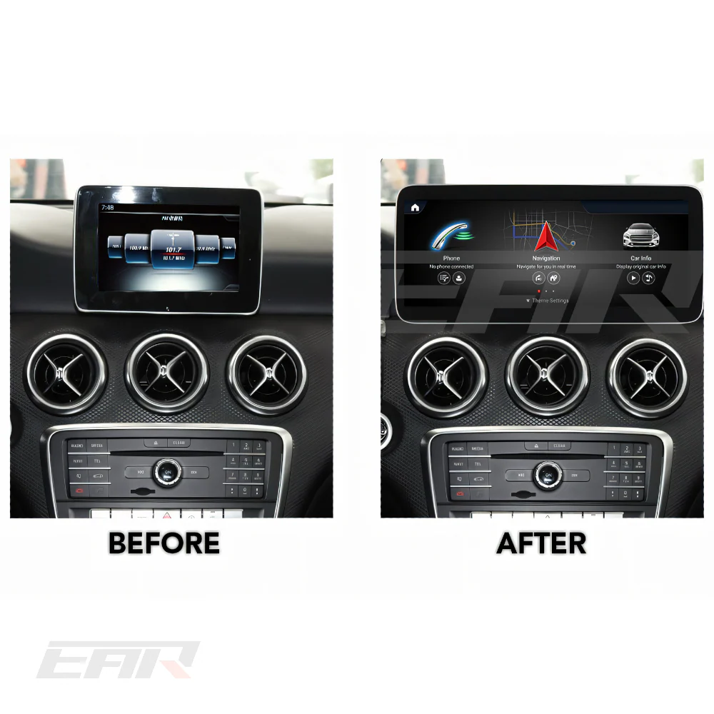 Mercedes Benz CLA Class Android 13.0 (C177) Multimedia 10.25"/12.3" Touchscreen Display + Built-In Wireless Carplay & Android Auto | 2013 - 2018 | LHD/RHD - Image 5