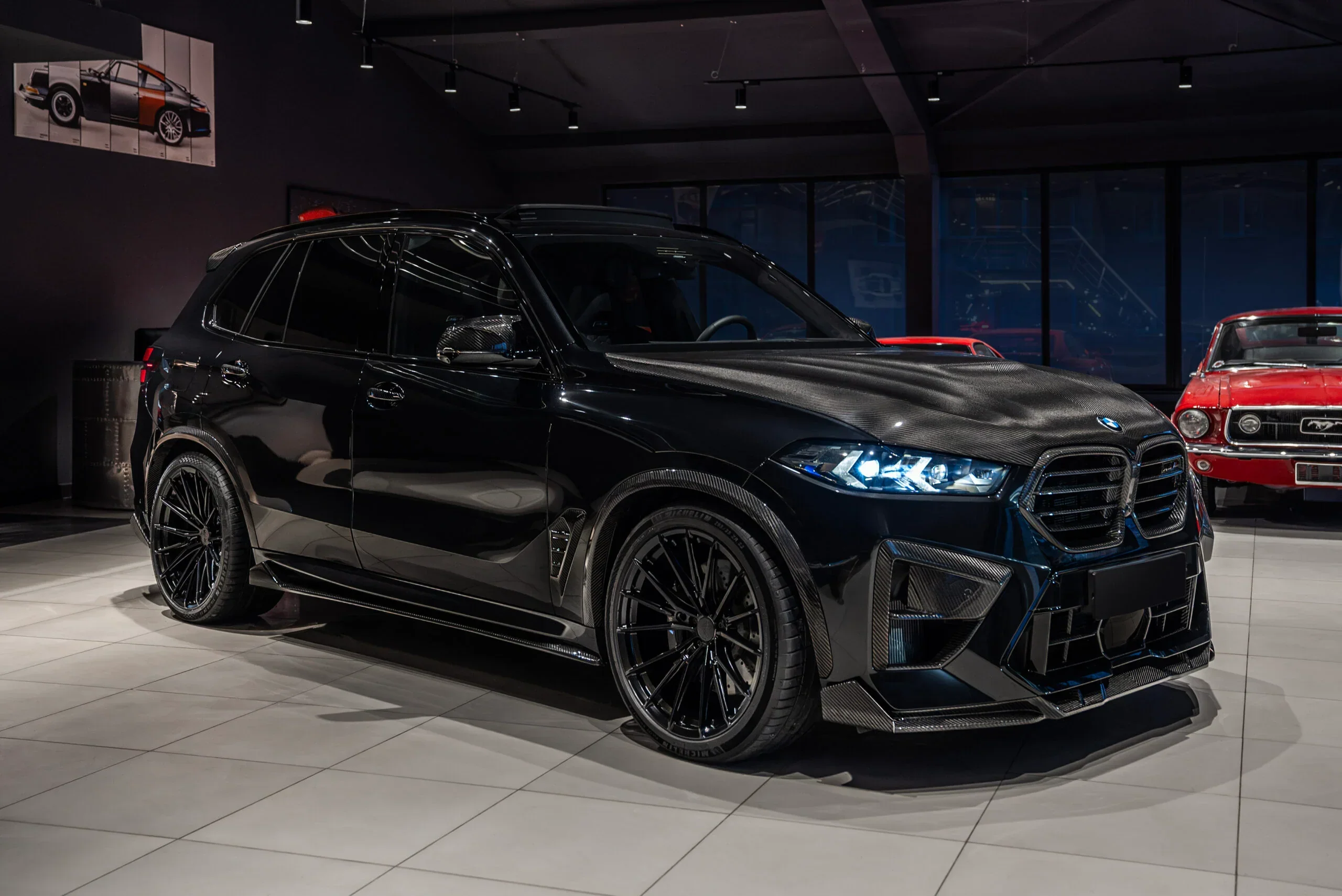 RNG Design BMW X5M LCI | F95 | Carbon Front Lip Splitter - Image 2