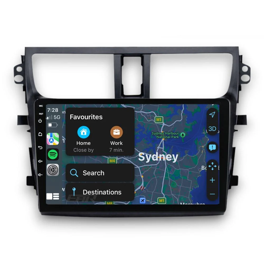 Suzuki Celerio (2014 - 2022) Multimedia 9" Touchscreen Display + Built-In Wireless Carplay & Android Auto - Image 5