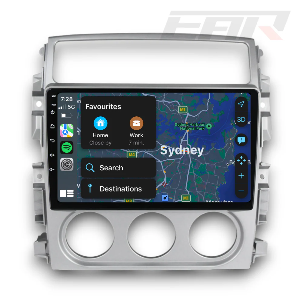 Suzuki Liana (2004 - 2008) Multimedia 9" Touchscreen Display + Built-In Wireless Carplay & Android Auto - Image 5