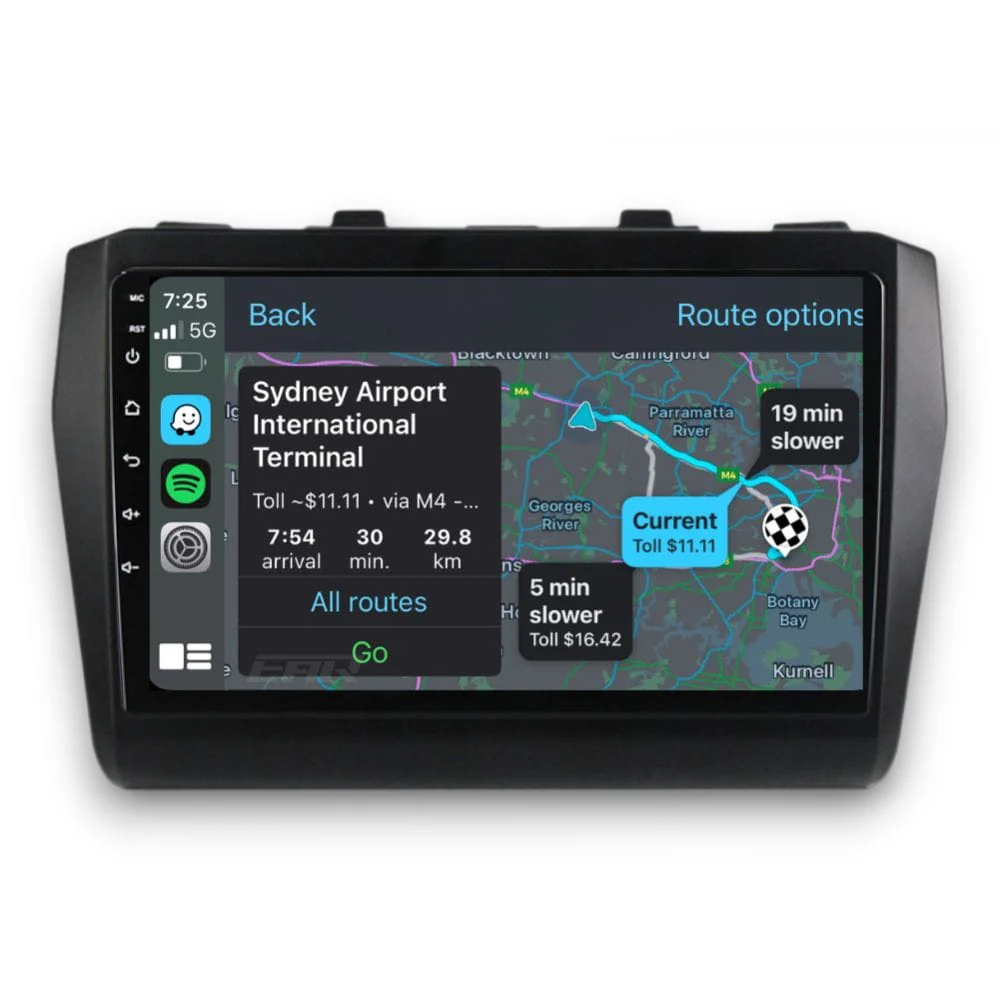 Suzuki Swift (2017 - 2022) Multimedia 9" Touchscreen Display + Built-In Wireless Carplay & Android Auto - Image 2