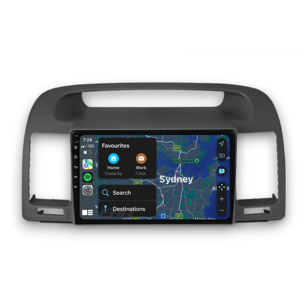 Toyota Camry (2002 - 2006) Multimedia 9" Touchscreen Display + Built-In Wireless Carplay & Android Auto - Image 5