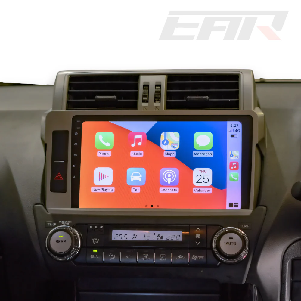 Toyota Prado 150 Series (2013 - 2017) Multimedia 10" Touchscreen Display + Built-In Wireless Carplay & Android Auto - Image 6