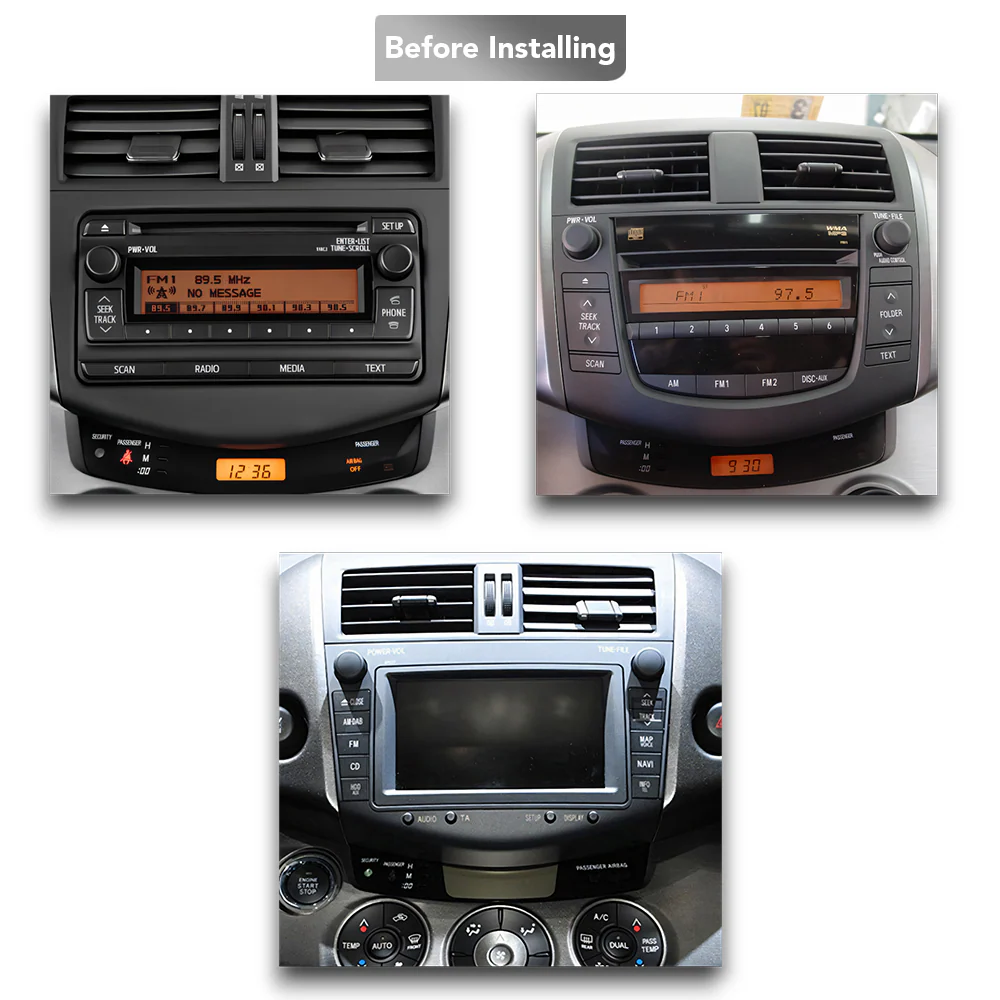 Toyota RAV4 (2006 - 2013) Multimedia 10" Touchscreen Display + Built-In Wireless Carplay & Android Auto - Image 6