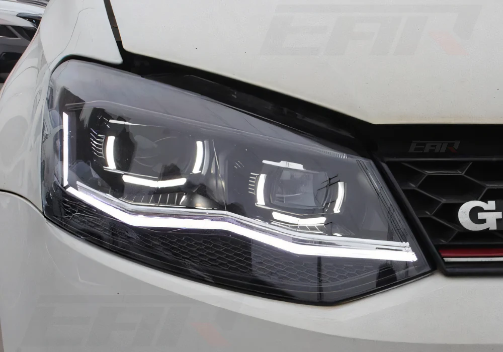 Volkswagen Polo Sequential Xenon Angel LED Headlights (2011 - 2021) - Image 6